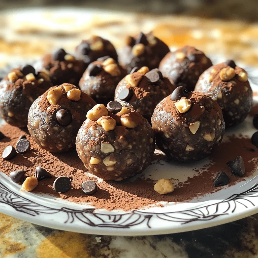 Chocolate Espresso Energy Balls Healthy Energy Snack