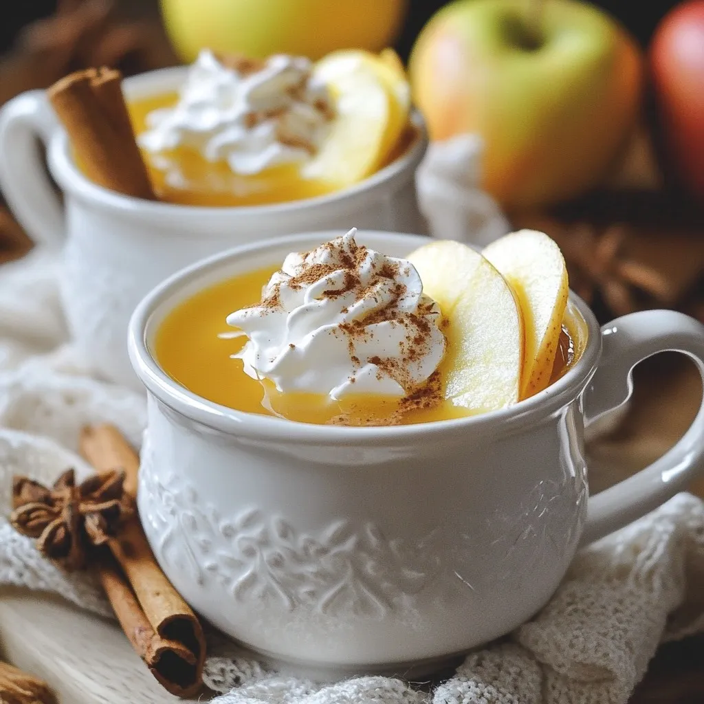 Gingerbread Apple Cider Cozy Holiday Drink Recipe