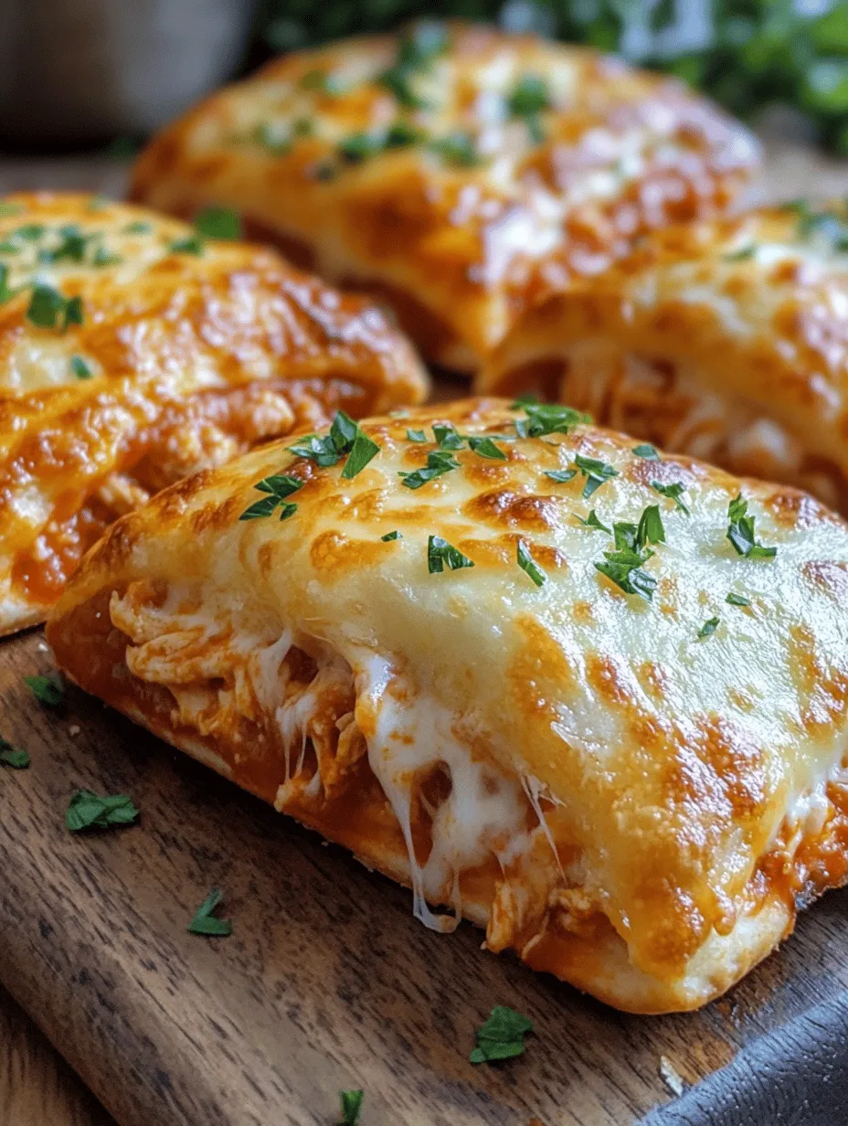 Cheesy Chicken Parm Hot Pockets Recipe