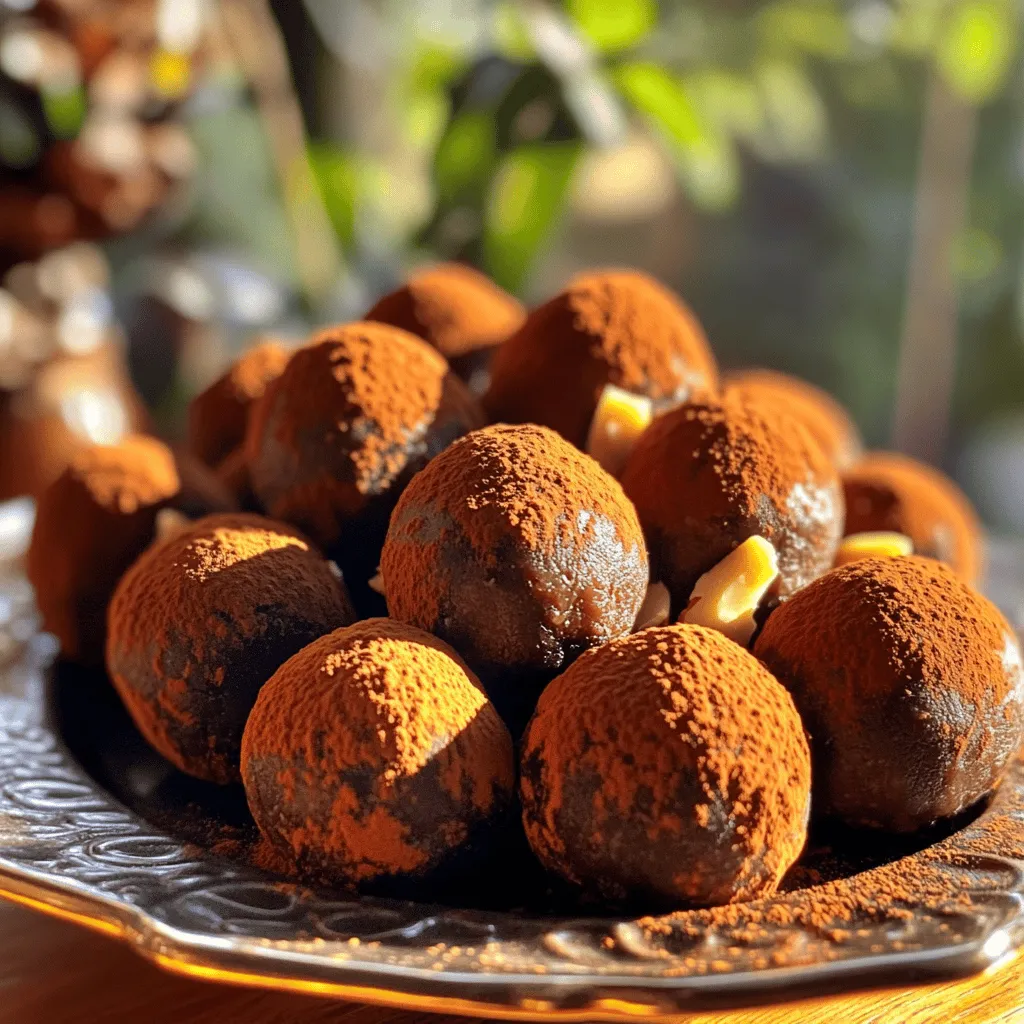 To make Mayan chocolate truffles, you need a few simple ingredients. Each one adds to the flavor and richness of the truffles. Here’s what you’ll need: