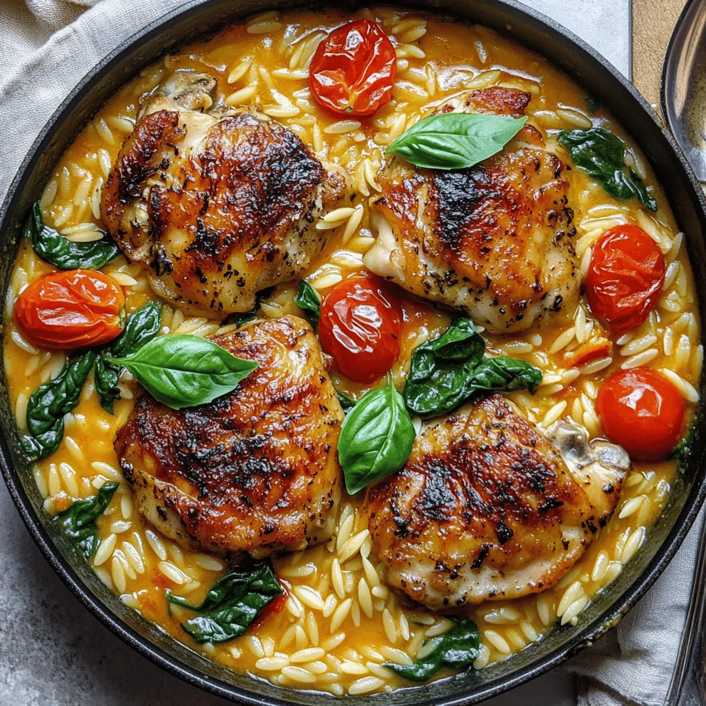 Marry Me Chicken Orzo: A Deliciously Romantic One-Pan Meal