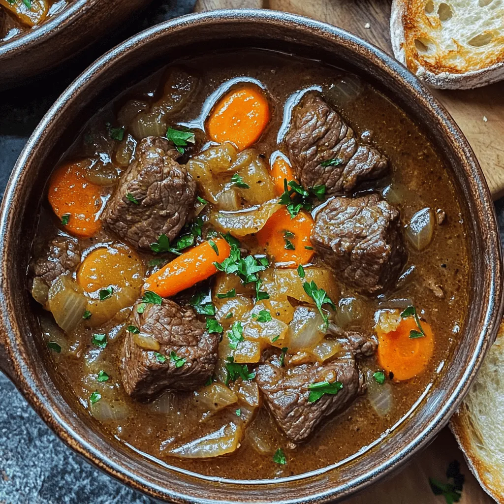 Beef Carbonnade Stew Flavorful and Hearty Comfort Food