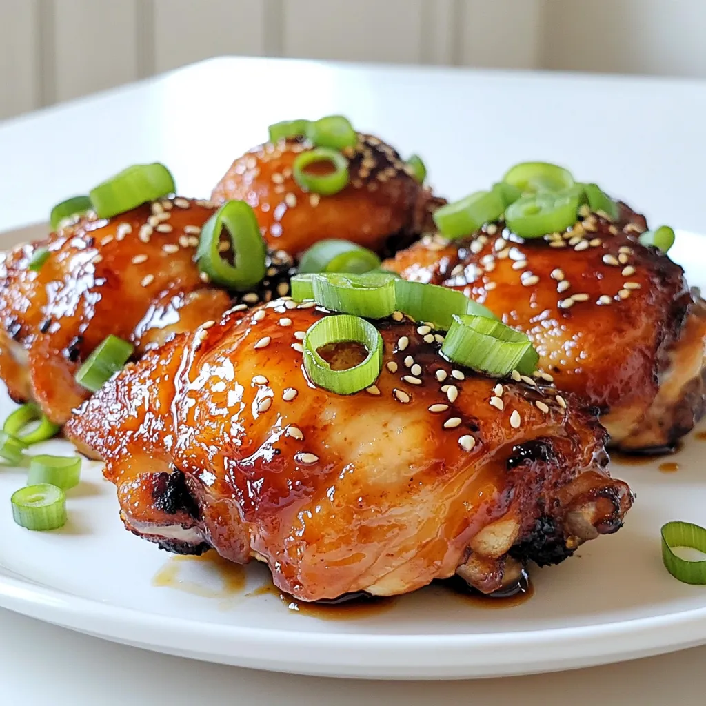 Air Fryer Teriyaki Chicken Thighs Savory Delight