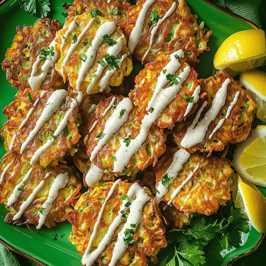 Crispy St. Patrick&#8217;s Day Cabbage Fritters Delight