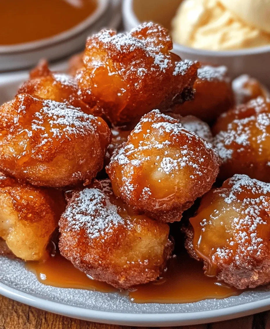 Apple fritters have long held a special place in the hearts of dessert lovers and comfort food enthusiasts alike. Their soft, doughy texture combined with sweet, cinnamon-spiced apples creates a delightful experience that often evokes fond memories of home and family gatherings. Traditionally, apple fritters are deep-fried dough filled with chunks of apple, resulting in a sweet treat that is both crispy on the outside and tender on the inside. However, there’s a modern twist on this classic recipe that takes the beloved apple fritter to new heights: Apple Fritter Bites.