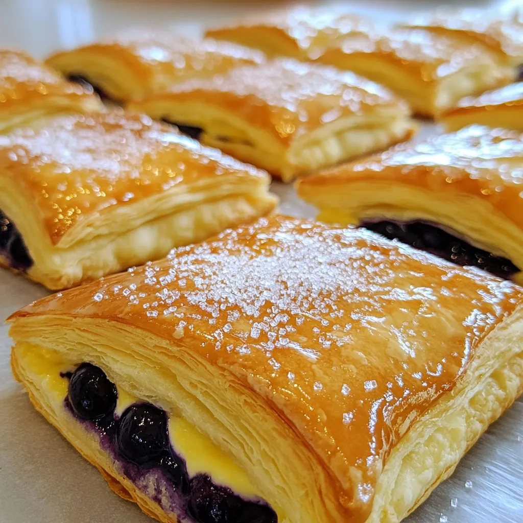 Blueberry Cream Cheese Danish Delightful and Easy Treat