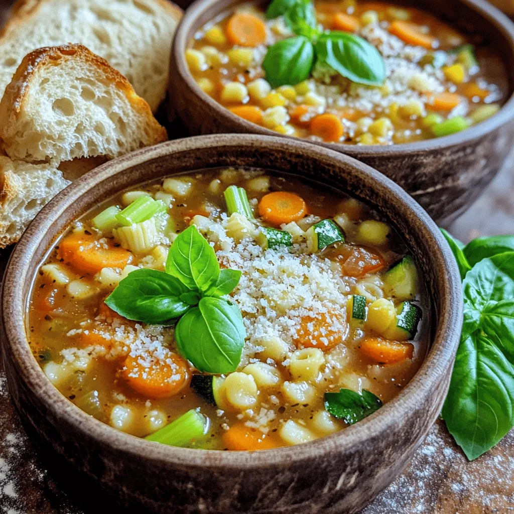 Minestrone Soup Simple Recipe for Healthy Eating
