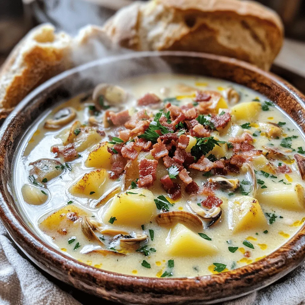 Cozy Comfort: New England Clam Chowder Recipe