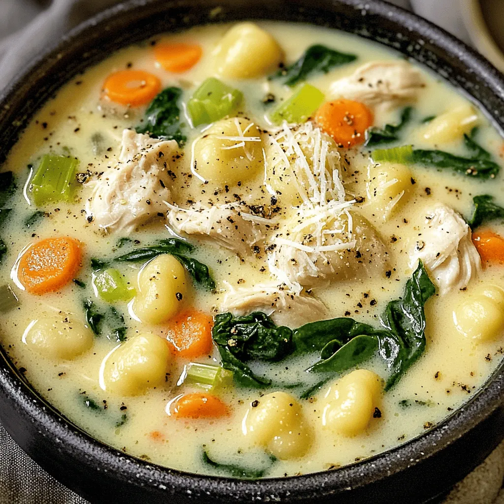 Creamy Chicken and Gnocchi Soup Simple Comfort Dish