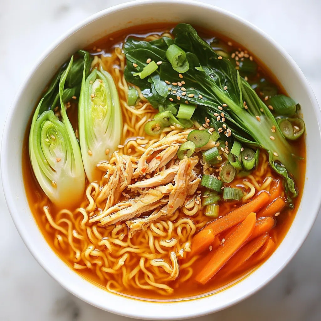 Spicy Sesame Chicken Ramen Flavorful Comfort Bowl