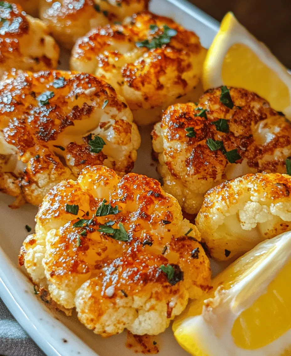 Crunchy Garlic Herb Roasted Cauliflower is not just a side dish; it