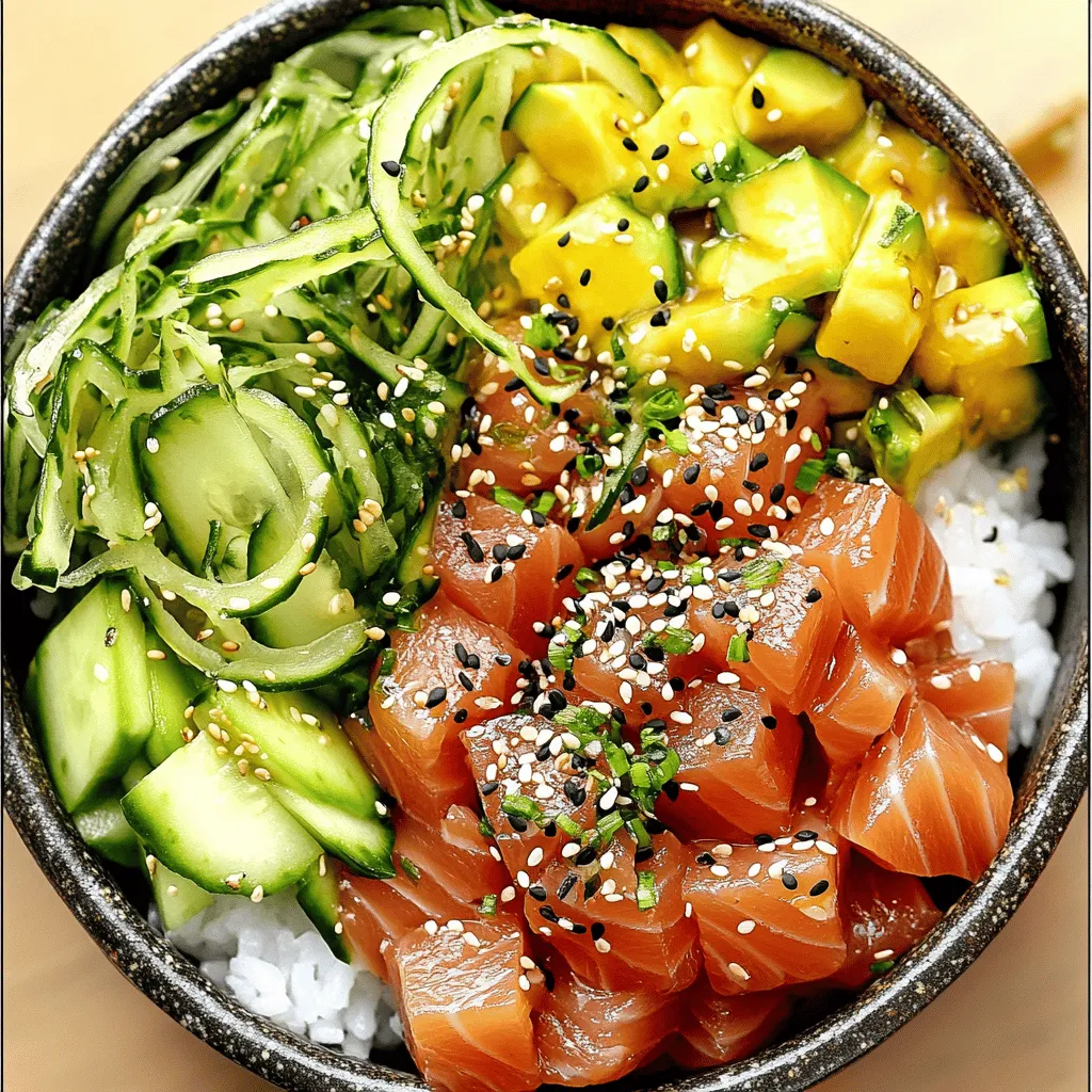 Tropical Paradise Ahi Poke Bowl: A Flavorful Journey to the Heart of Hawaiian Cuisine