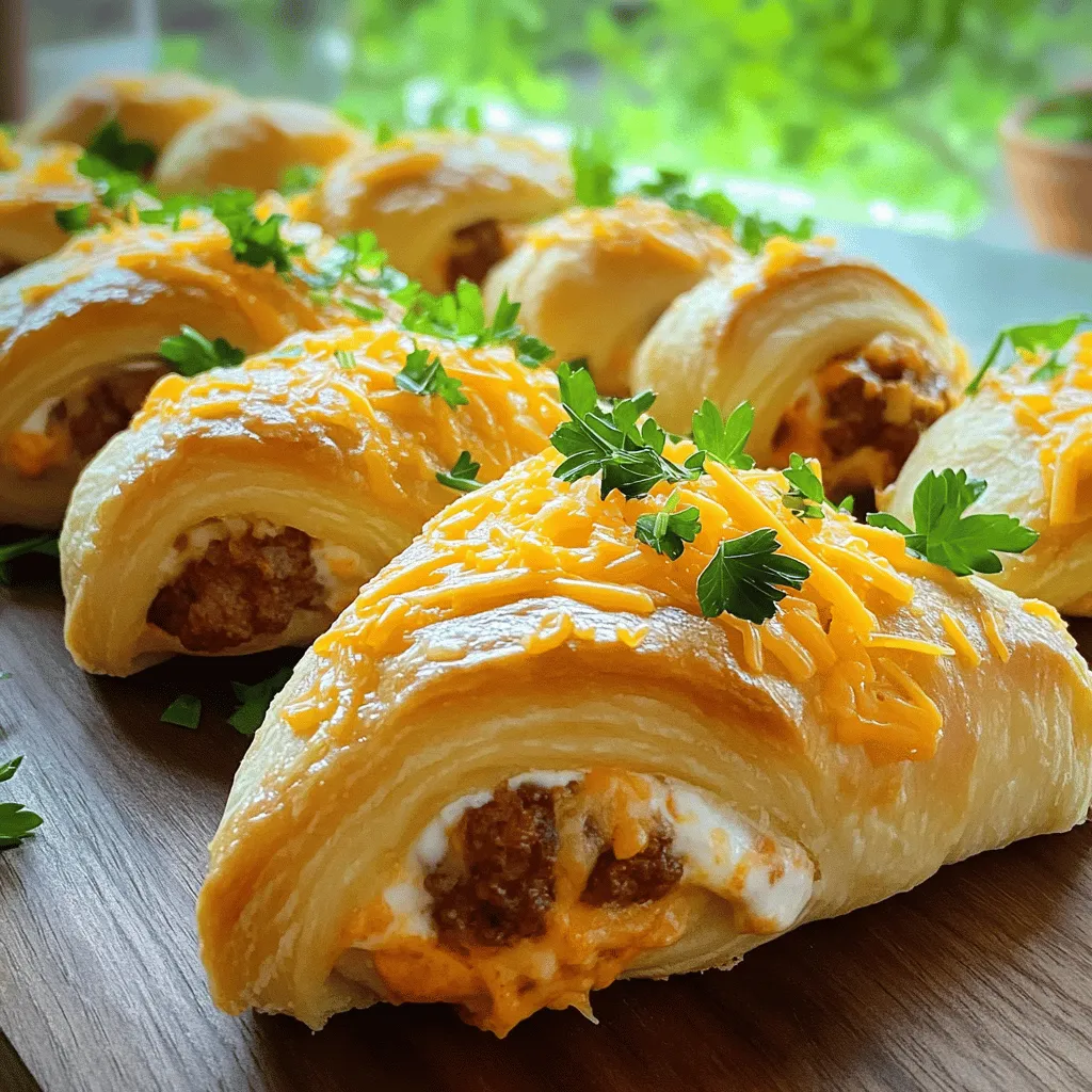 Rotel Sausage &#038; Cream Cheese Crescents Tasty Treat