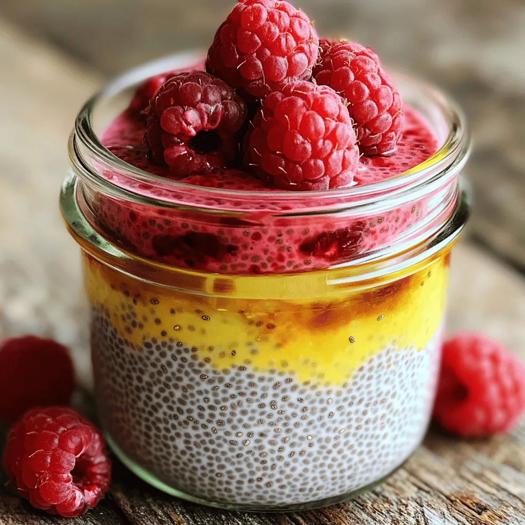 Raspberry Chia Dessert Delightful and Healthy Treat