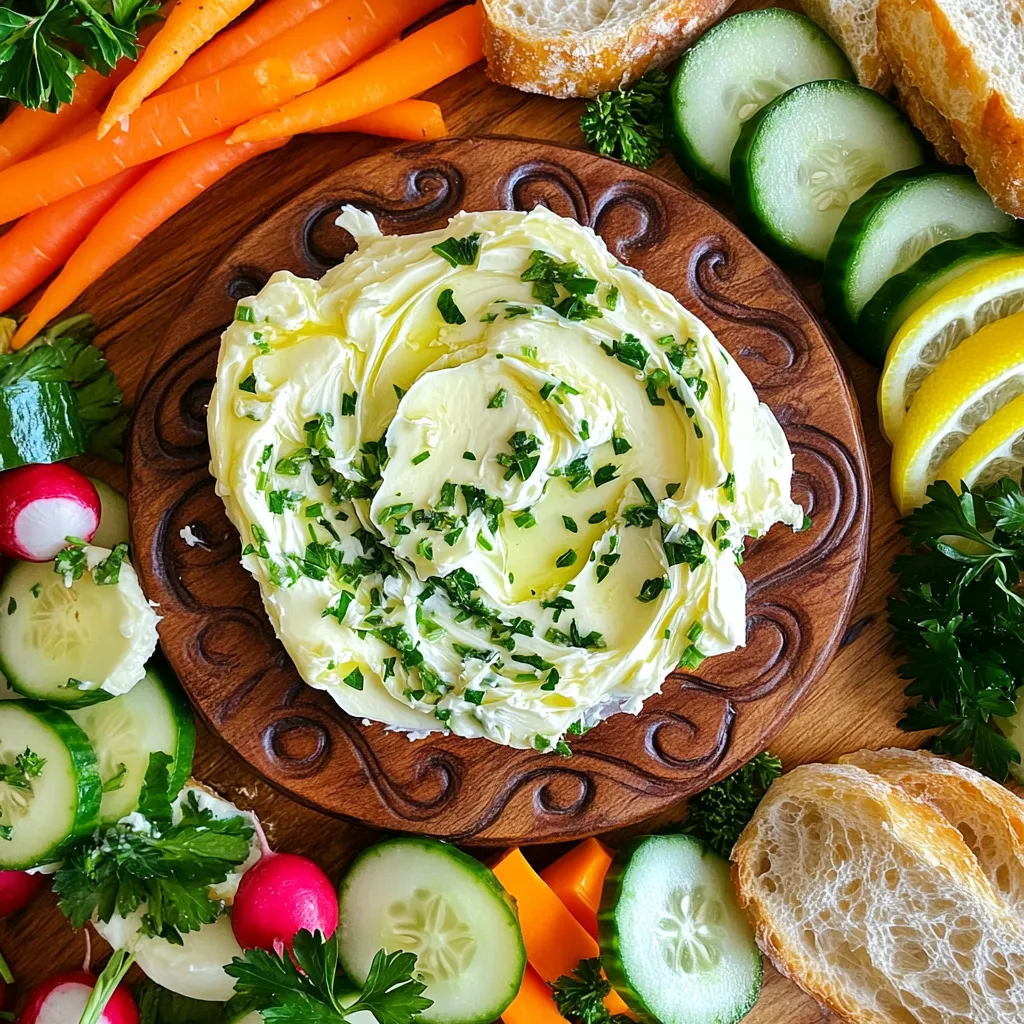 Garlic Herb Butter Board Simple and Flavorful Spread