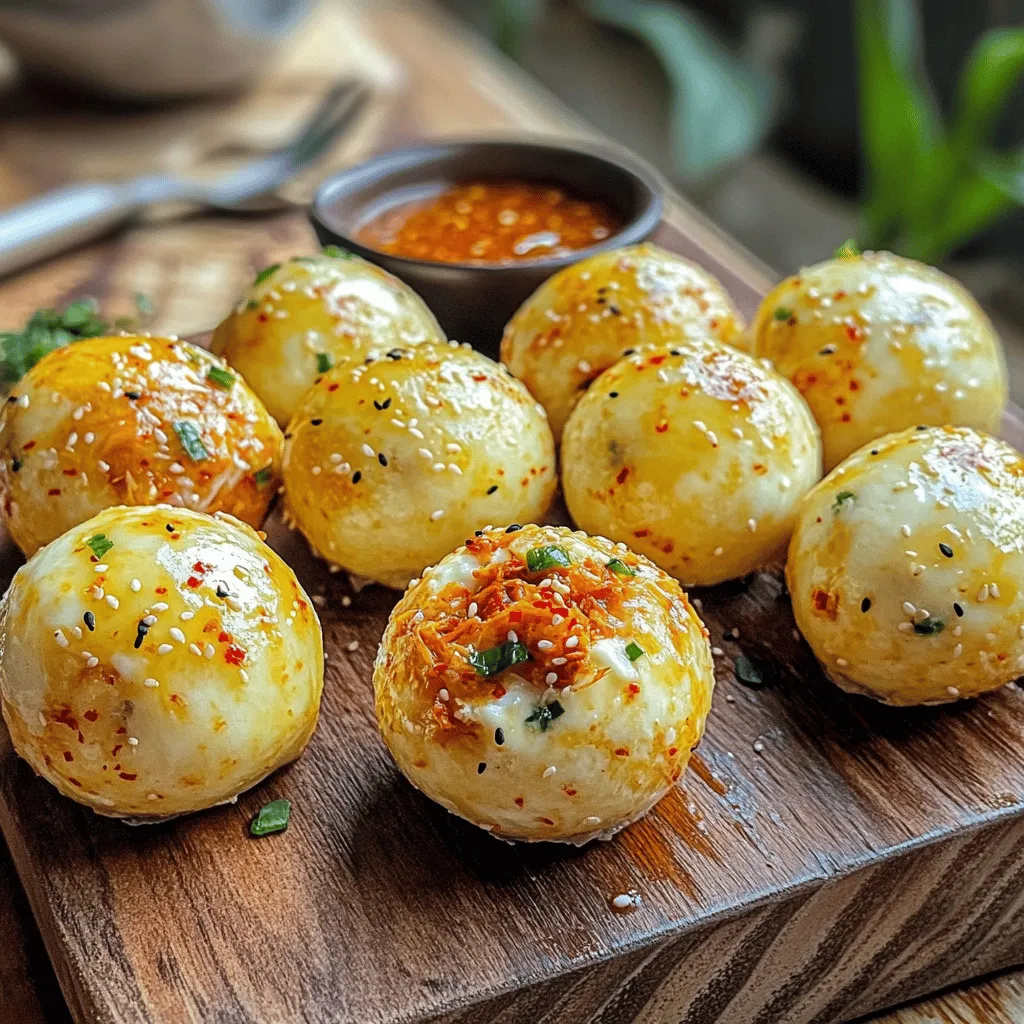 Korean Cheese Balls Delightfully Cheesy Snack Recipe