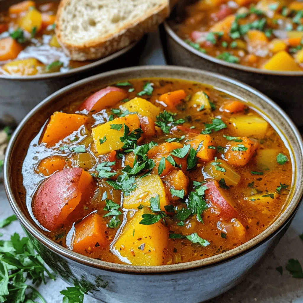 To make Saucy Hungarian Red Potato Goulash, you need a few key ingredients. These ingredients form the base of this hearty dish.