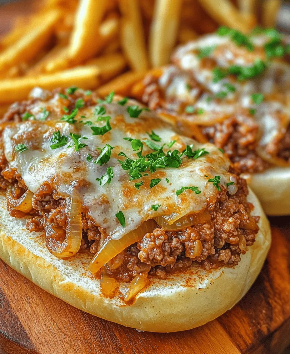 To appreciate the Philly Cheesesteak Sloppy Joe fully, it