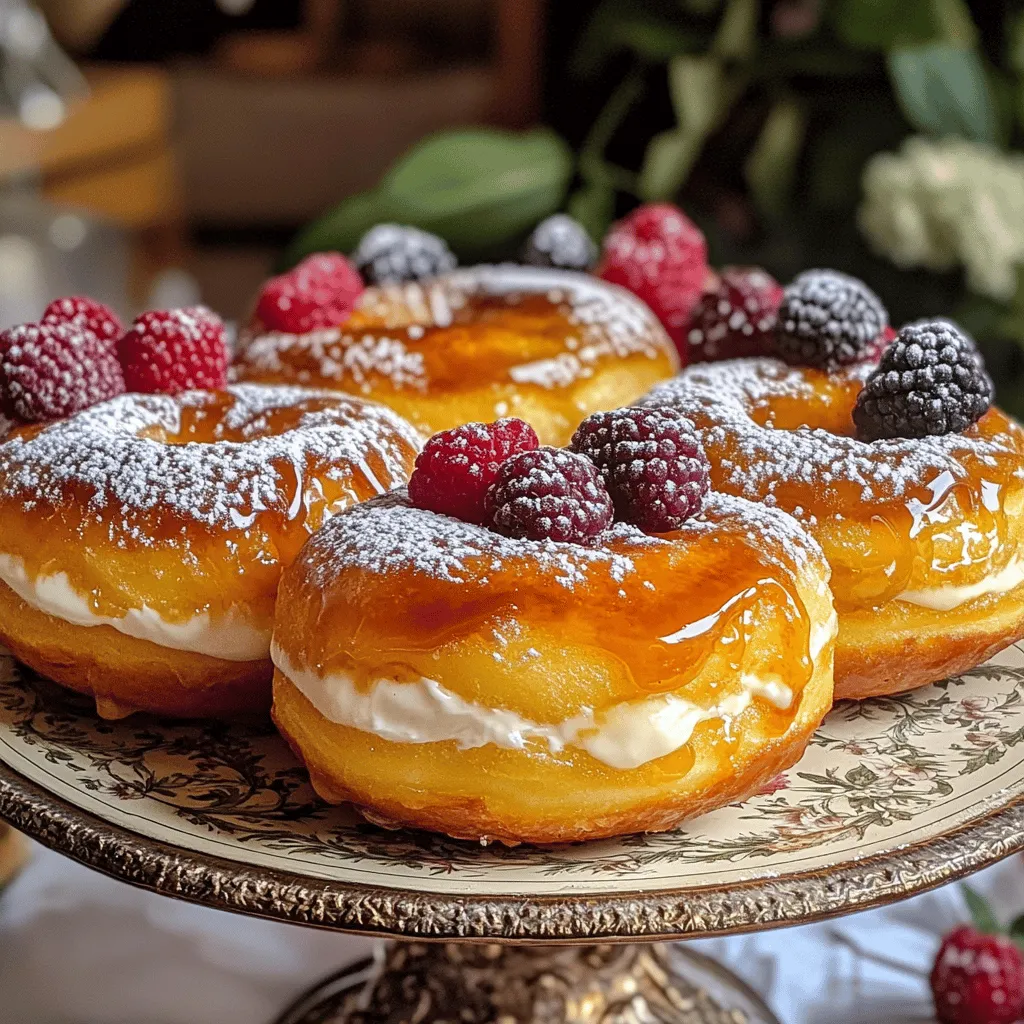 Crème Brûlée Donuts Irresistible Sweet Treats Recipe