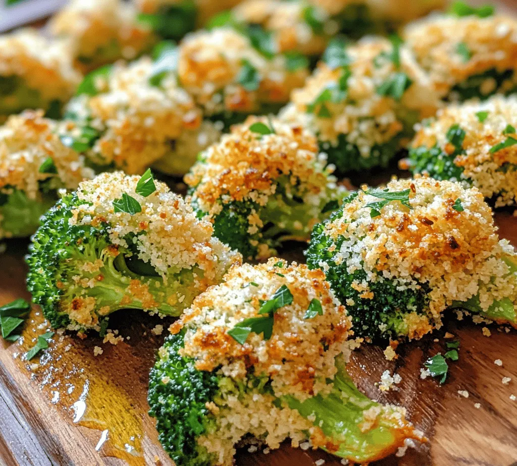 Parmesan Crusted Broccoli is not just another vegetable side dish; it