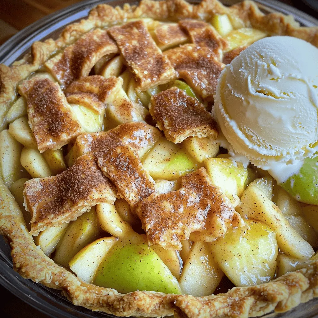 Snickerdoodle Cream Cheese Apple Pie Delightful Recipe