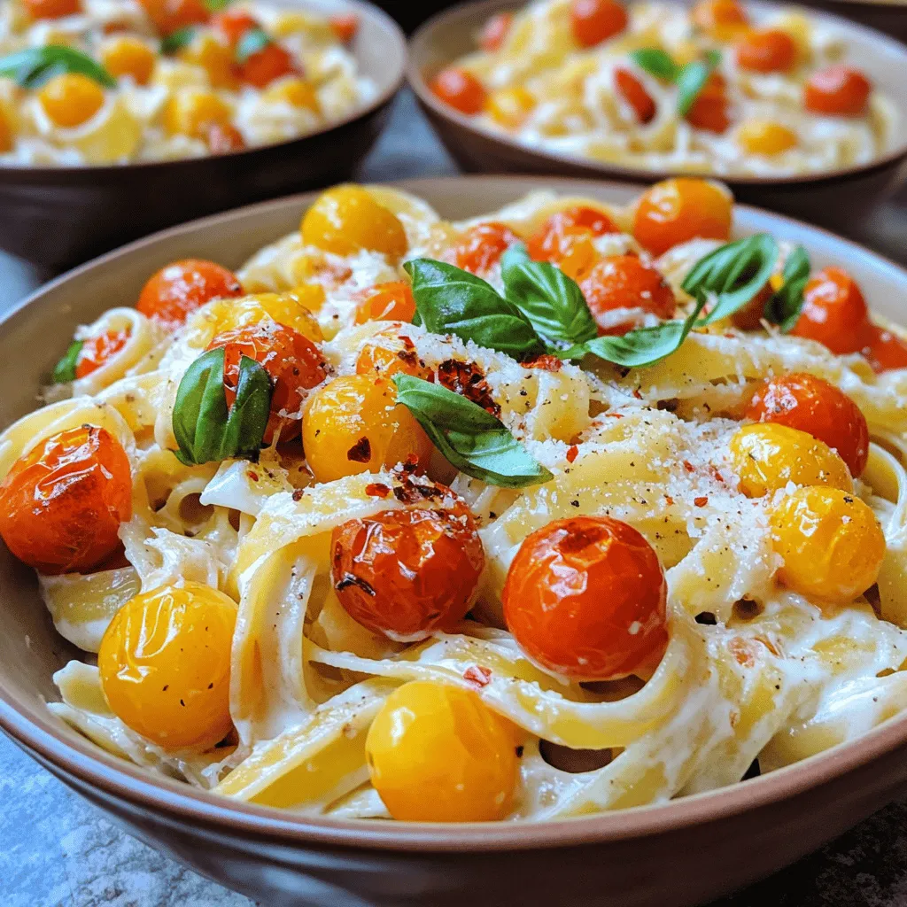 Creamy Roasted Tomato Pasta Simple and Flavorful Recipe