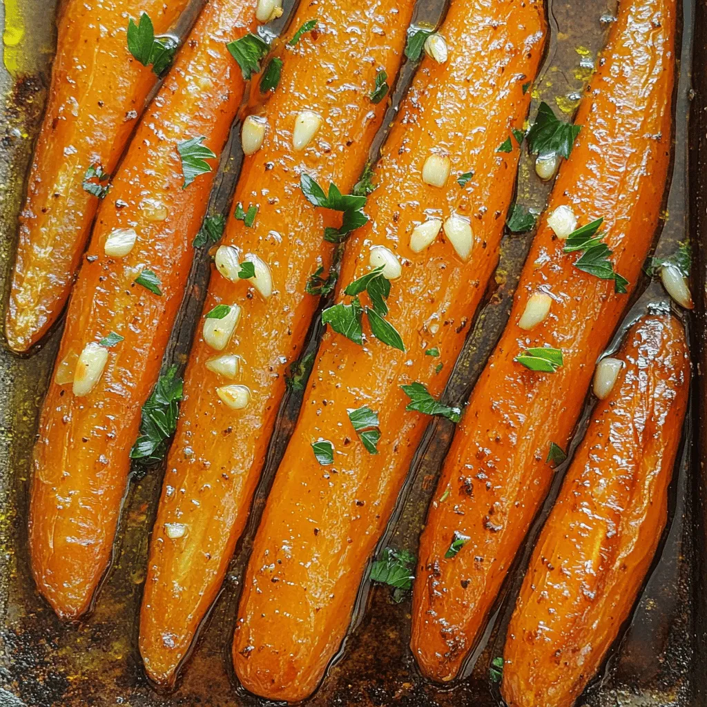Honey Garlic Roasted Carrots Delicious and Simple Side