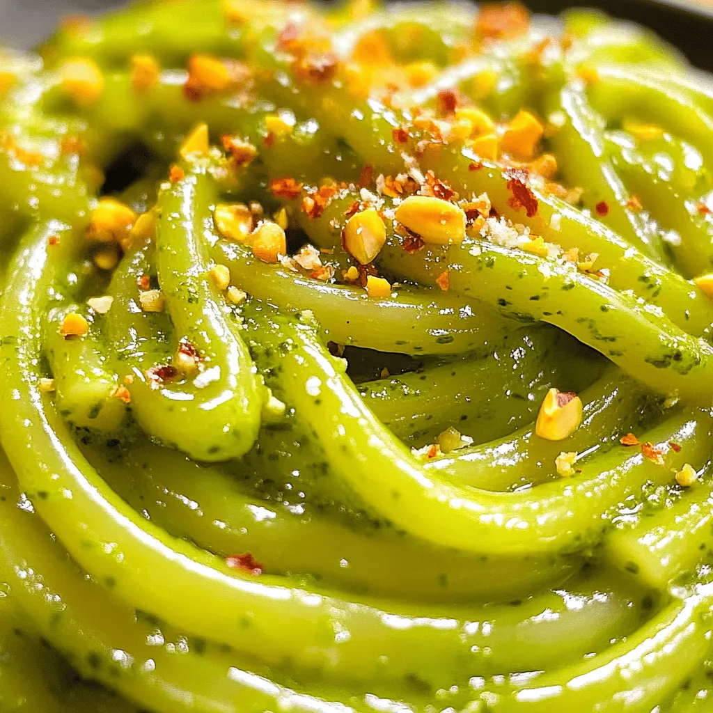 Creamy Pistachio Pesto Pasta Recipe