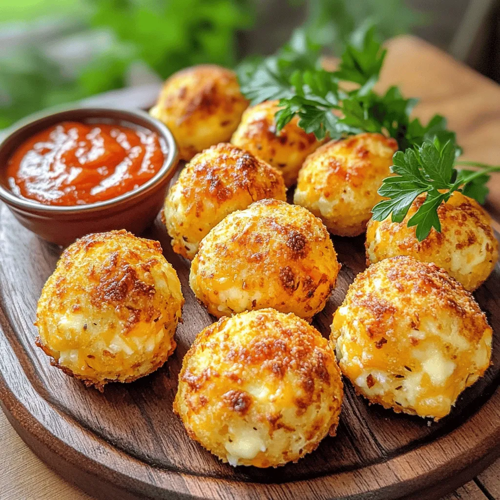 Cheesy Stuffed Cheese Balls Crispy and Flavorful Snack