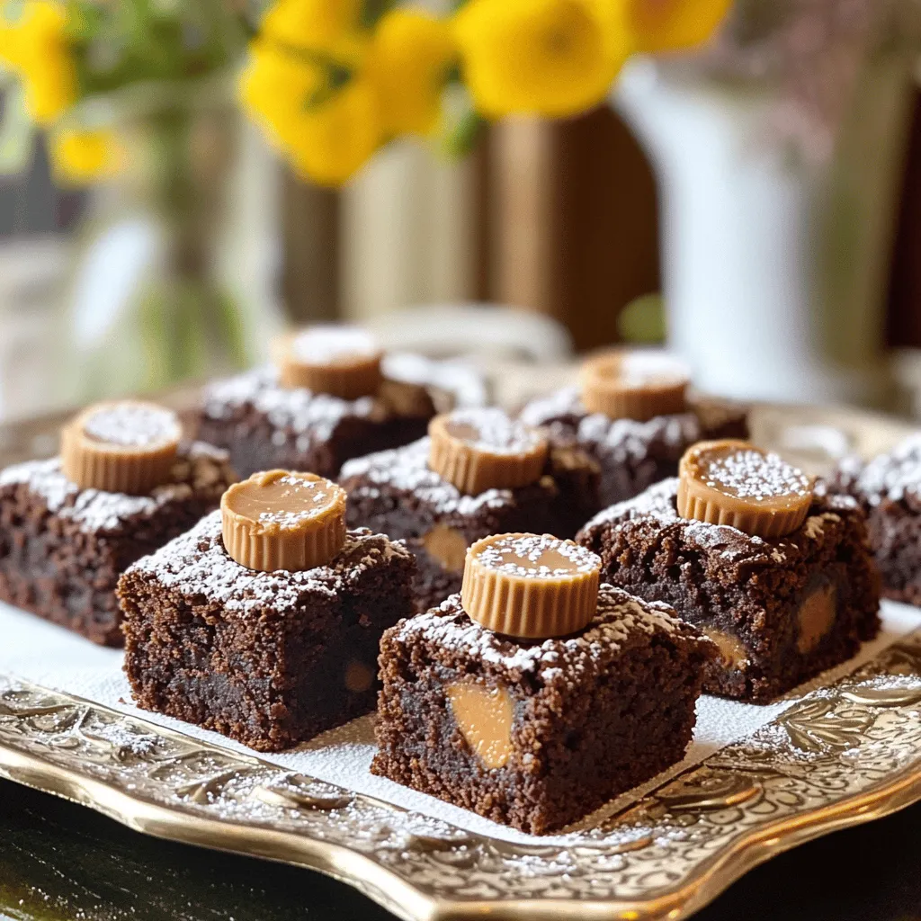 Peanut Butter Cup Brownie Bites Irresistible Treat