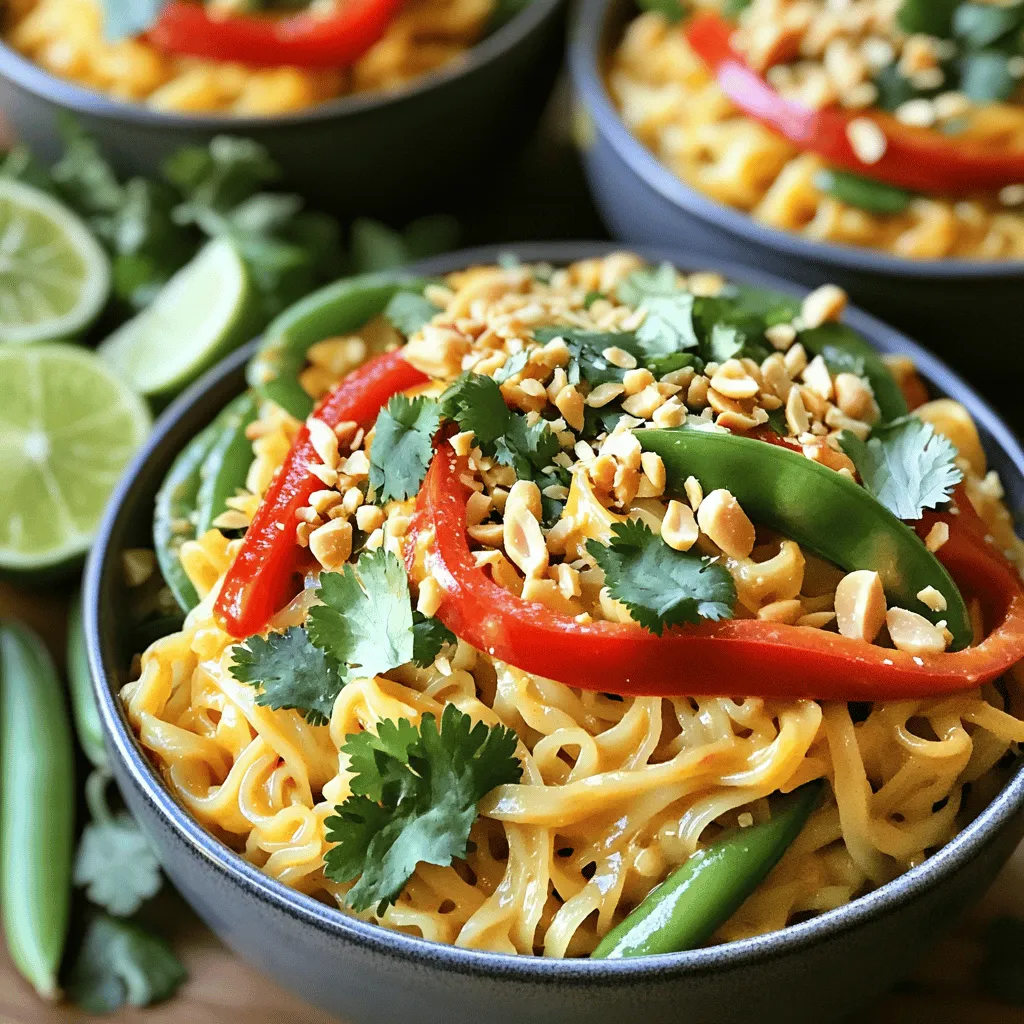 Spicy Thai Noodle Bowls Flavorful and Easy to Prepare