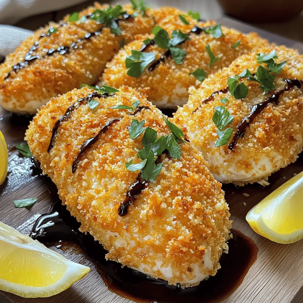 Homemade Longhorn Steakhouse Parmesan Crusted Chicken Delight