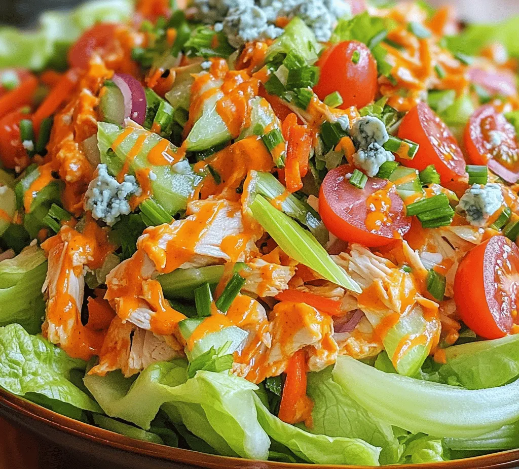 Buffalo chicken dishes have taken the culinary world by storm, finding their way onto menus in restaurants and homes alike. The tantalizing combination of spicy buffalo sauce and succulent chicken offers a flavor profile that is hard to resist. However, while many buffalo chicken recipes can be rich and heavy, there is a healthier alternative that retains all the zing without the guilt: the Buffalo Chicken Salad. This vibrant dish is not just a meal; it