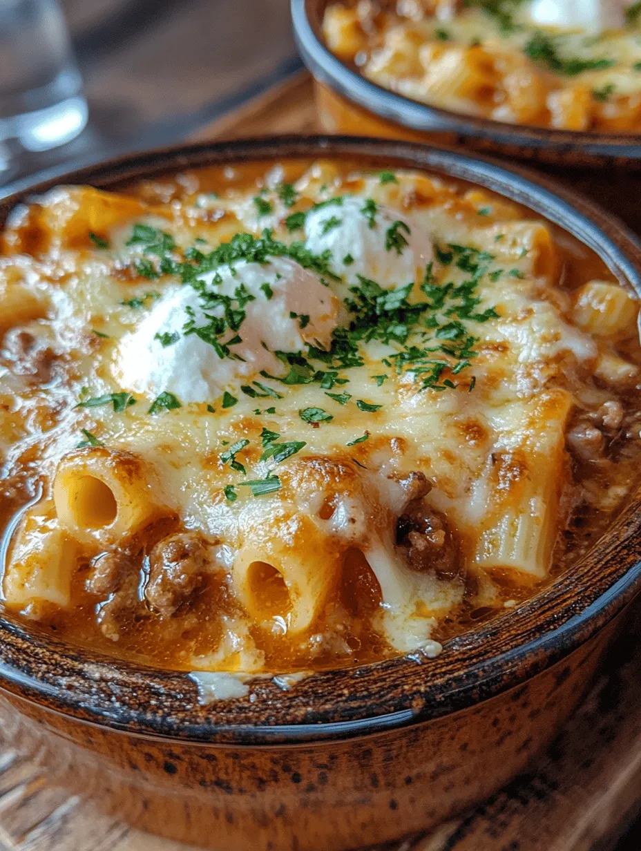 Lasagna Soup Delight: The Comfort of a Classic Reimagined