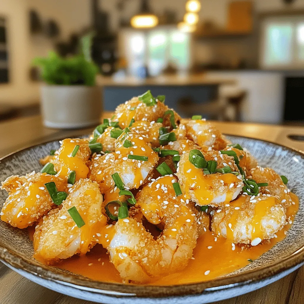 Crispy Air Fryer Bang Bang Shrimp Delight: A Flavorful Journey