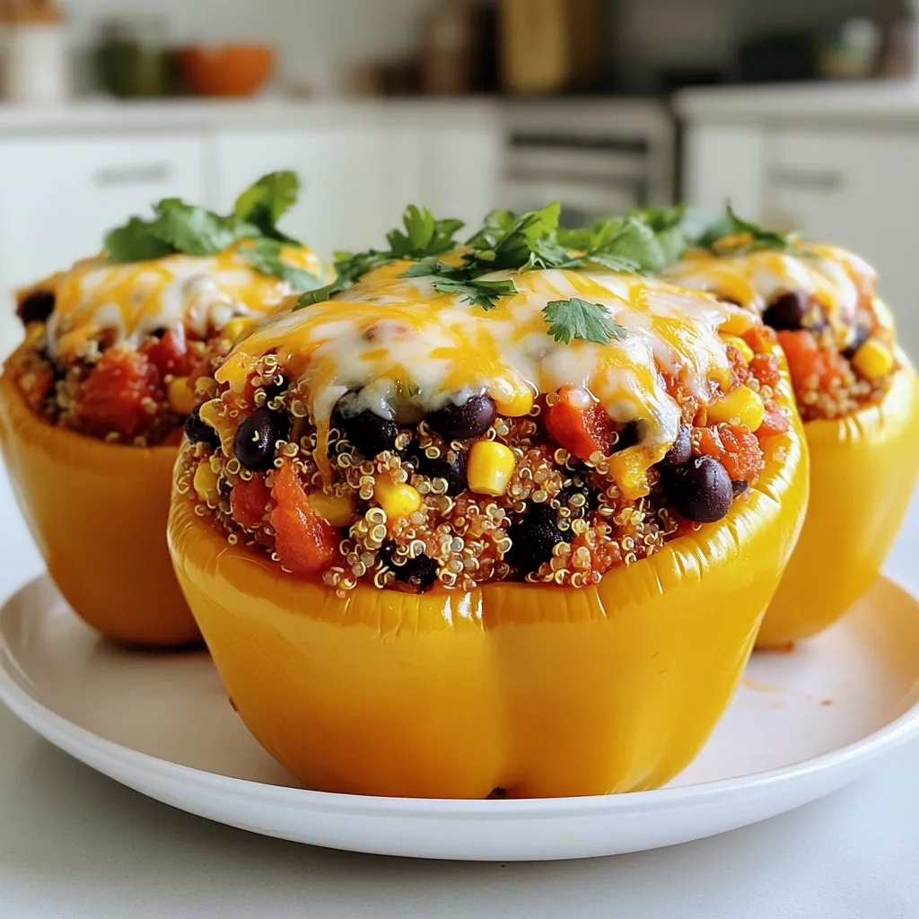 Air Fryer Stuffed Peppers Flavorful and Simple Delight
