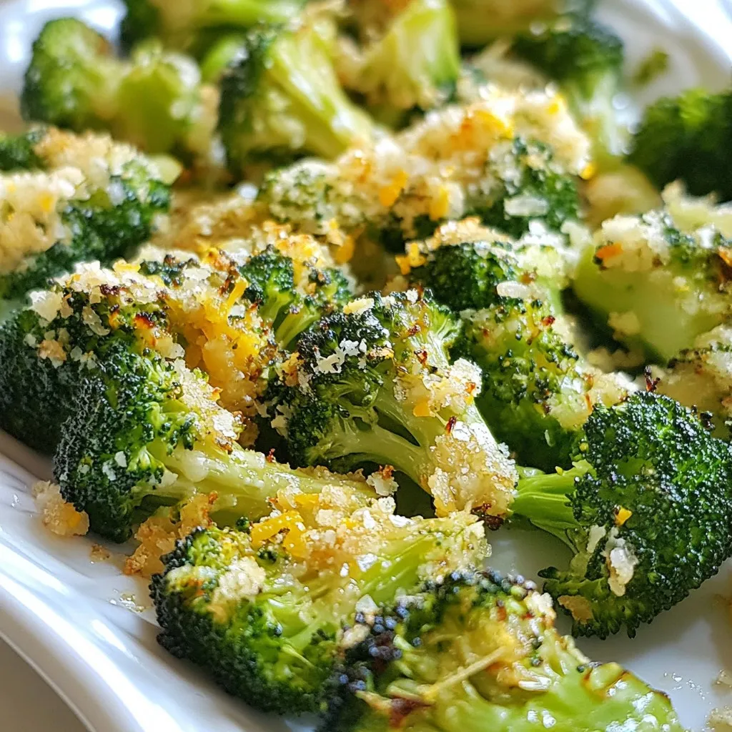 Roasted Garlic Parmesan Broccoli Simple and Tasty Dish