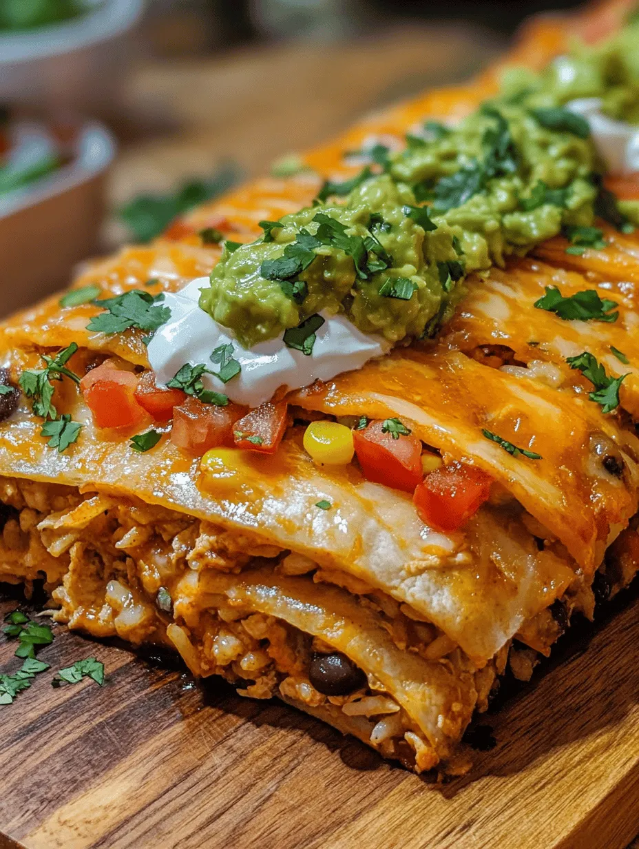 Seven Layer Chicken Burritos: A Flavorful Delight