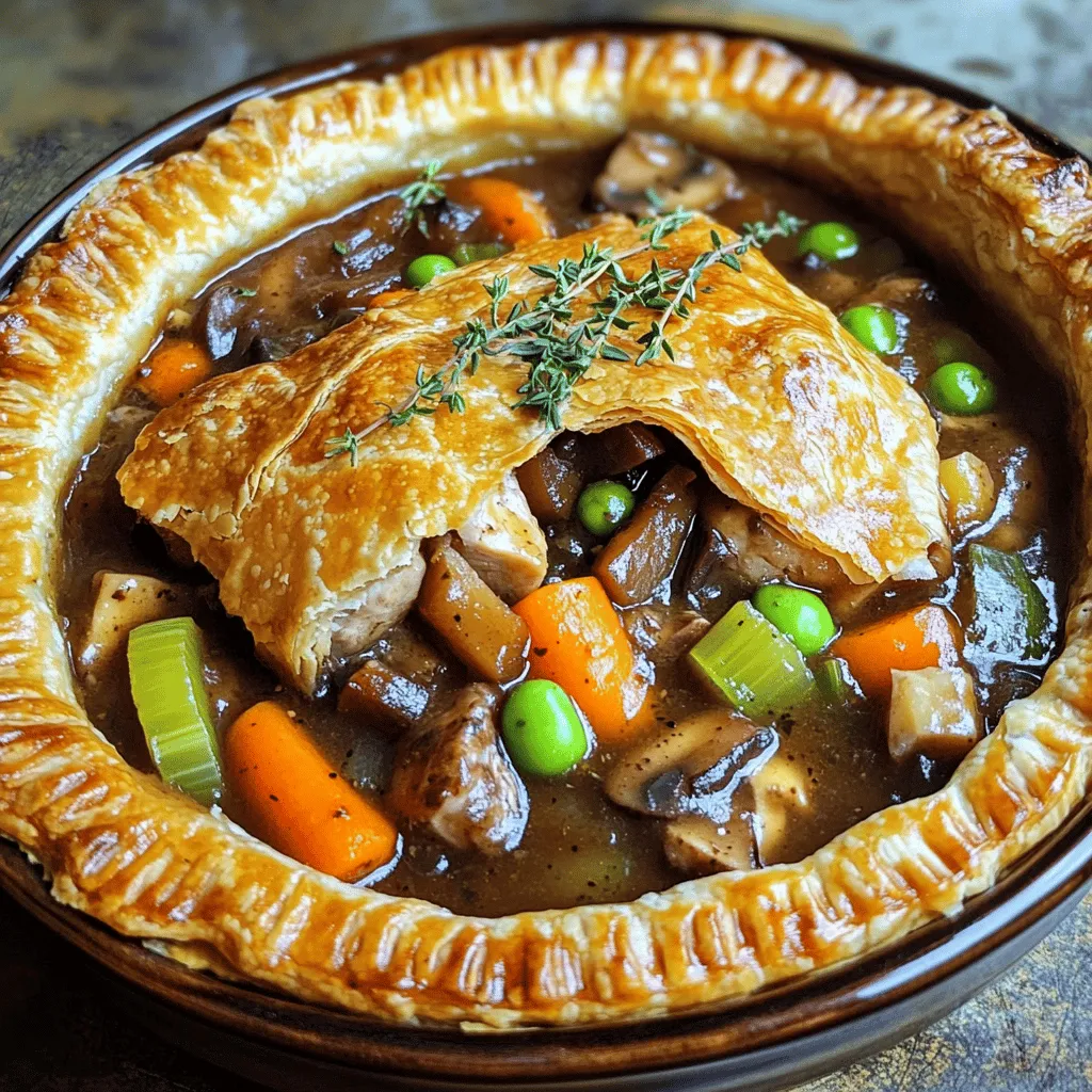 Coq au Vin Pot Pie Hearty Comfort Food Recipe