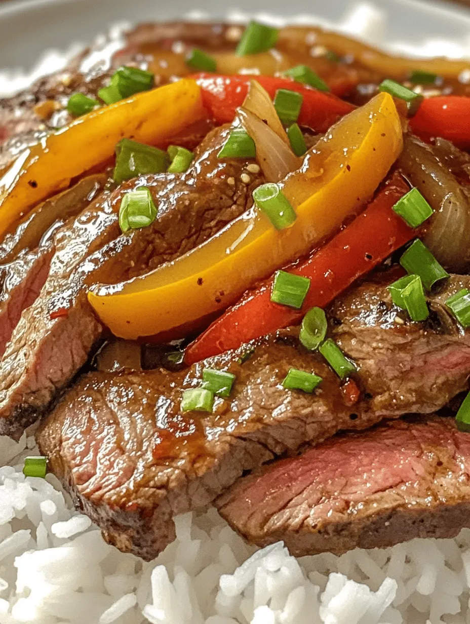 Easy Chinese Pepper Steak Recipe