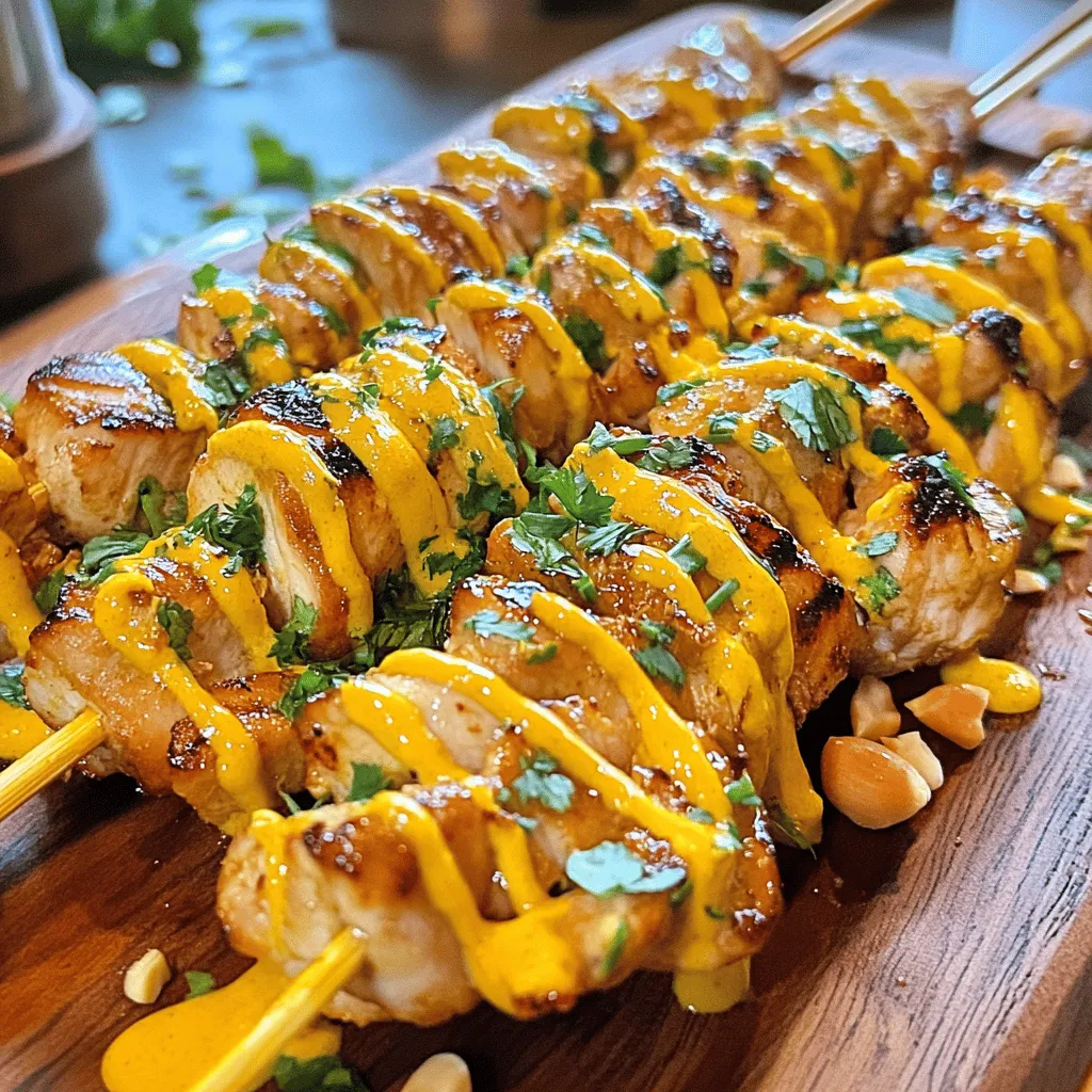Savory Thai Chicken Satay Recipe