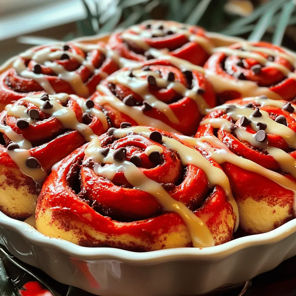 To make Red Velvet Cinnamon Rolls, you need some key ingredients. Let’s break them down into groups for easy shopping.