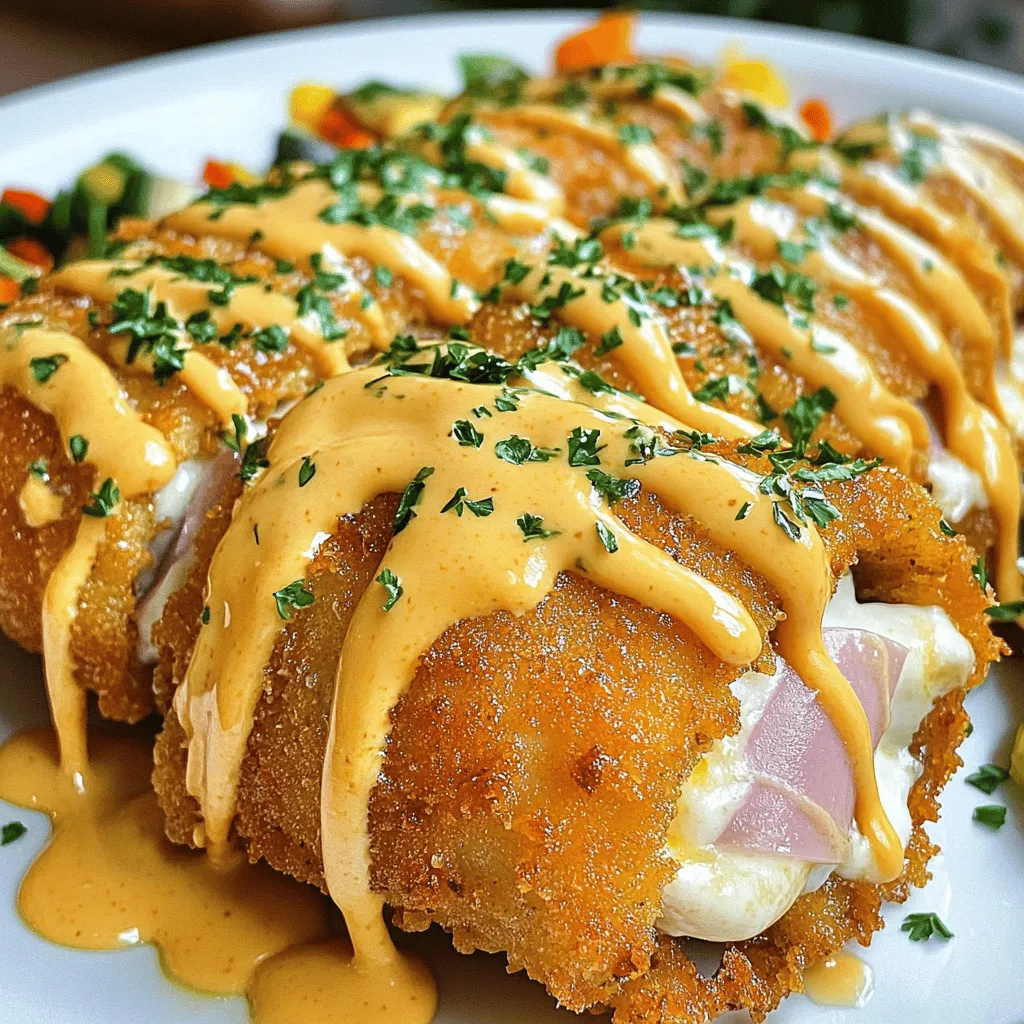 Crispy Creamy Chicken Cordon Bleu Easy Dinner Delight