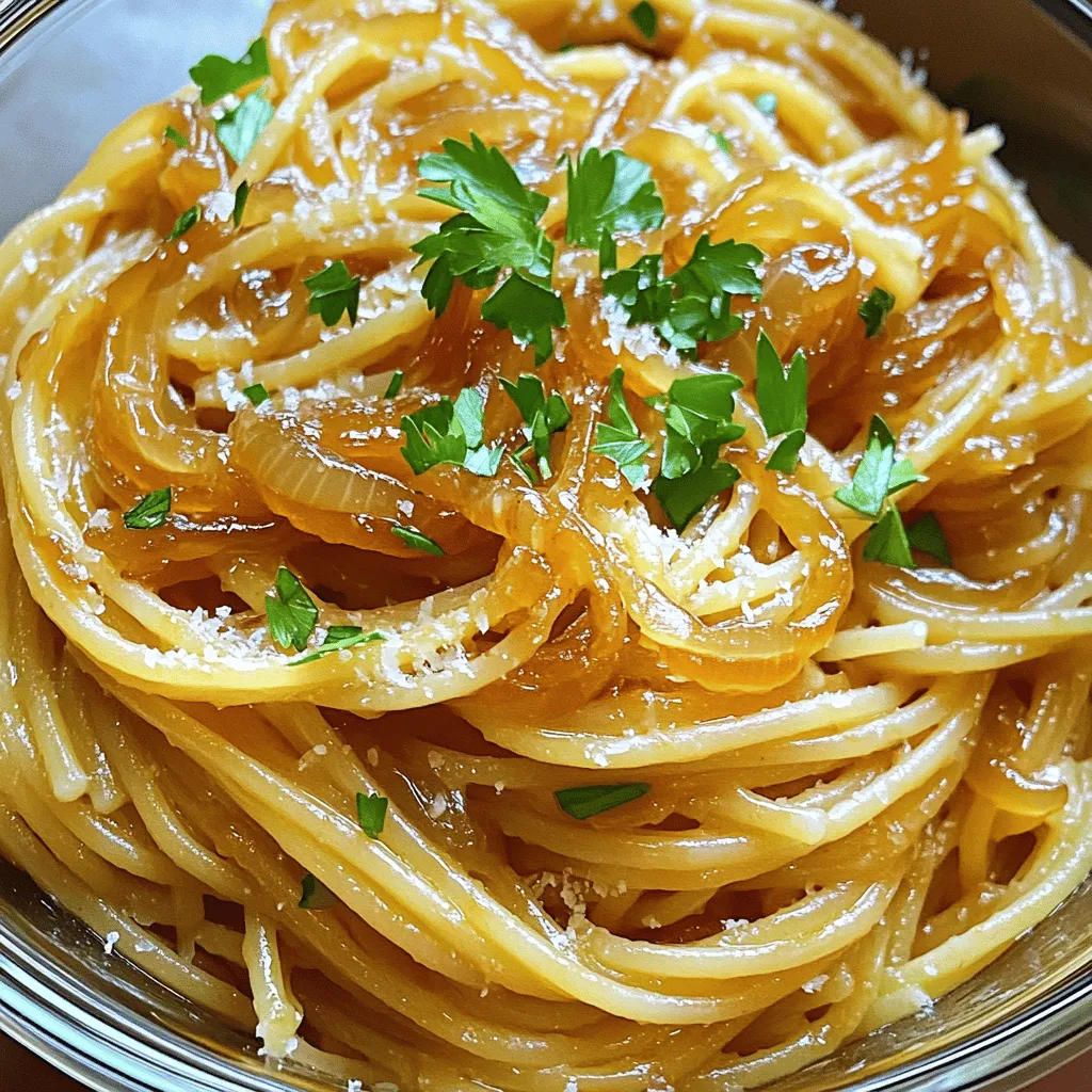 Caramelized Onion Pasta: A Deliciously Simple Gourmet Dish