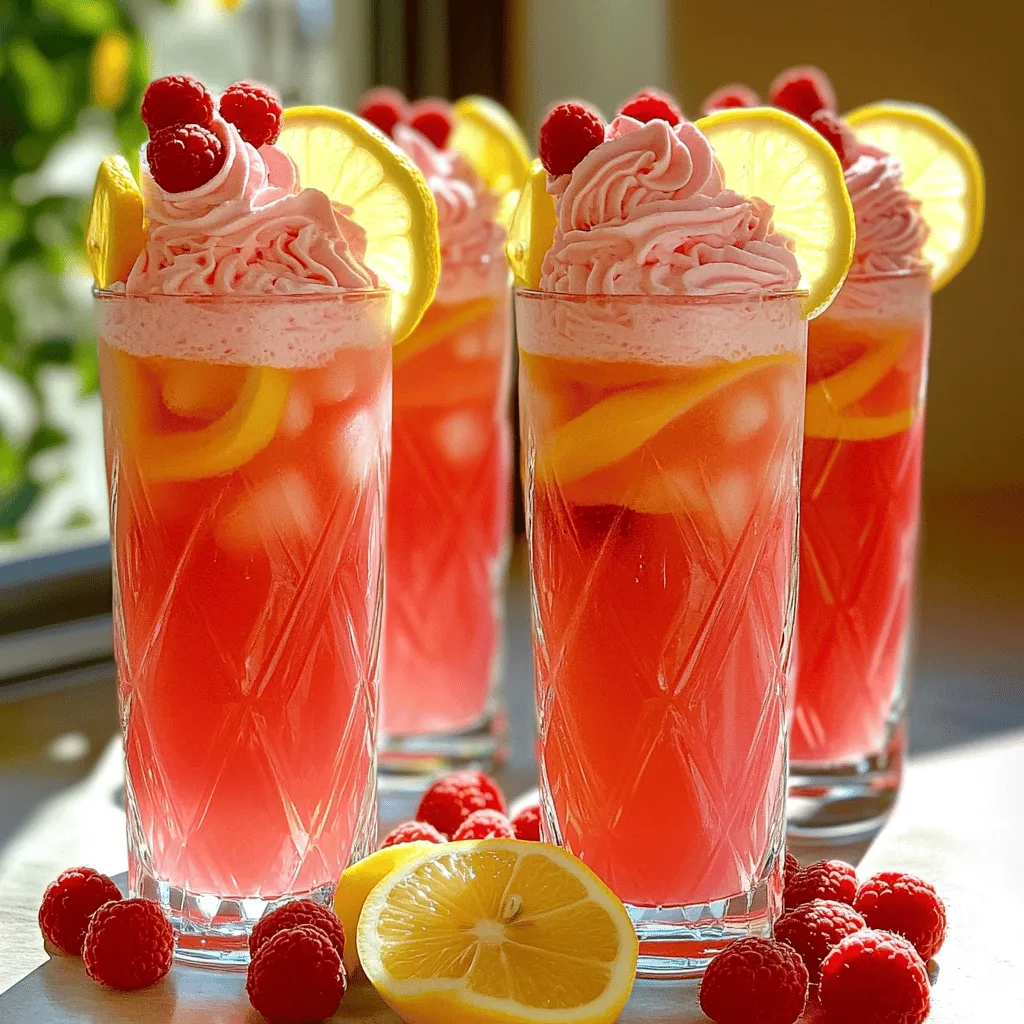 Whipped Pink Lemonade Refreshing Summer Drink Recipe