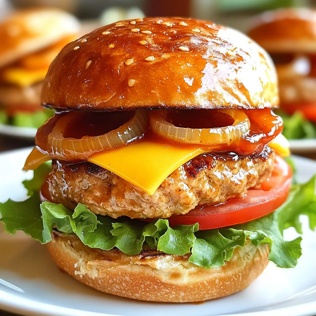 BBQ Ranch Turkey Burgers Easy and Flavorful Recipe