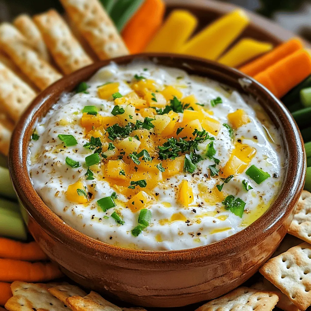 Million Dollar Cream Cheese Garlic Dip Recipe