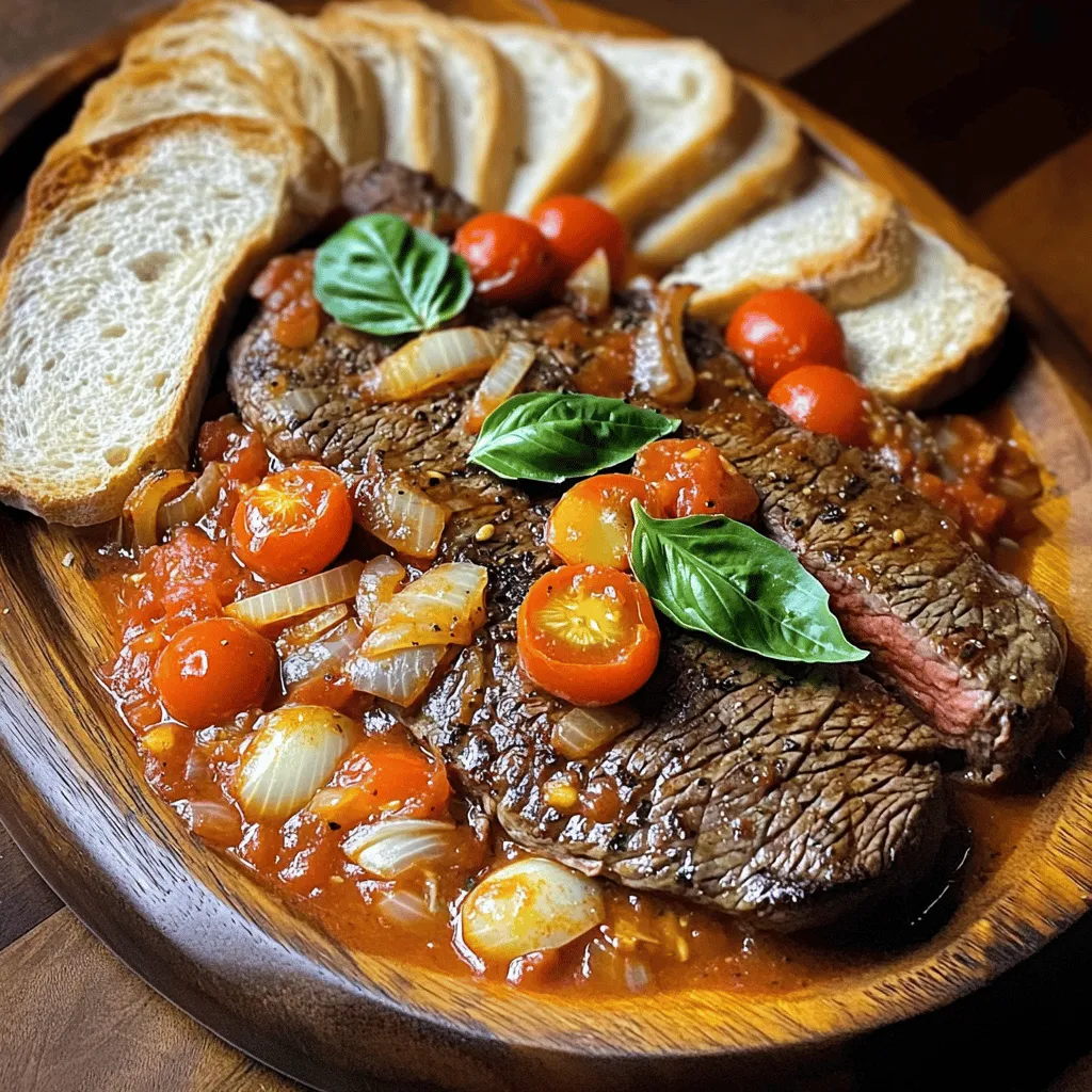 Steak pizzaiola is a classic Italian dish that brings rich flavors to the table. It features flank steak cooked in a savory tomato sauce, packed with herbs and garlic. This dish is not just about taste; it has a story.