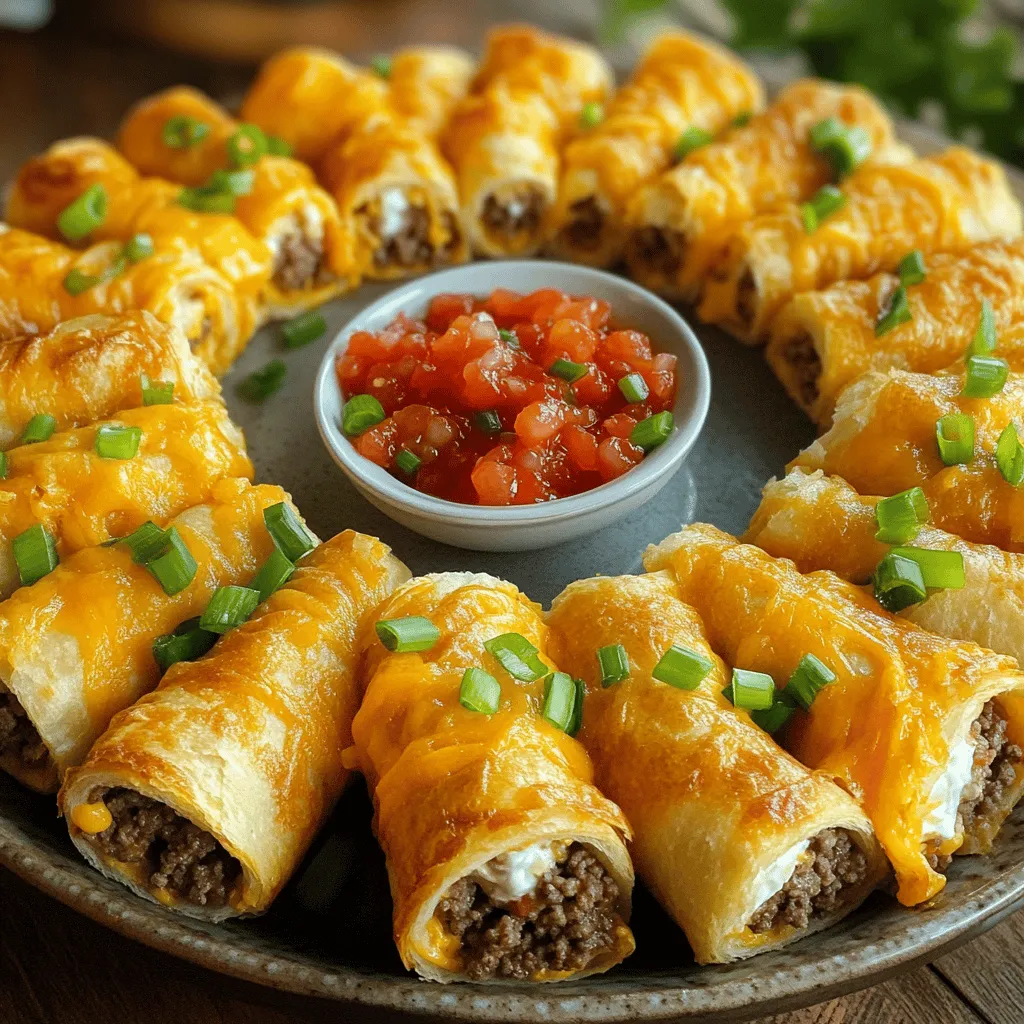 Cheesy Beefy Roll-Ups Recipe for Easy Family Meals