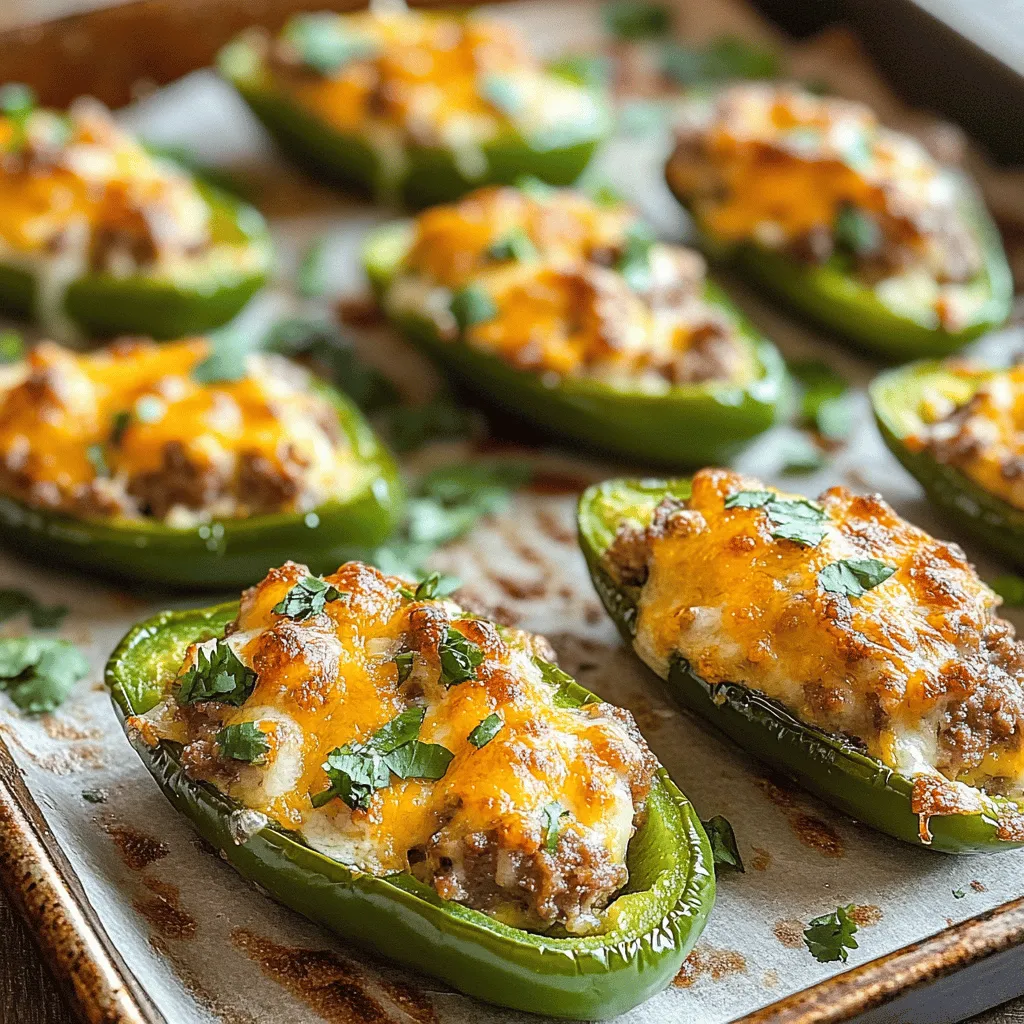 Sausage Stuffed Jalapeños: A Spicy Culinary Delight